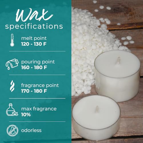 Direct Candle Supply Apricot Wax for Candle Making, 5lb Apricot Candle Wax Beads, Creamy Blend for High Load Fragrance Formulation, Candle Making Supplies - Image 3