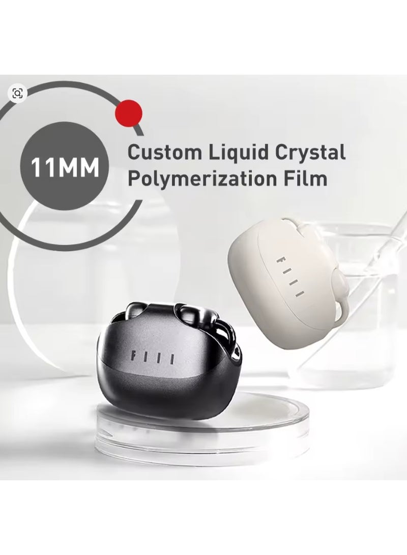 FIIL Atom Wireless Headphones Global English NEW Version 2025 Ear Clip Bluetooth Earbuds 36H Long Battery Life IPX5 Waterproof Sports Headset (BLACK) - Image 2