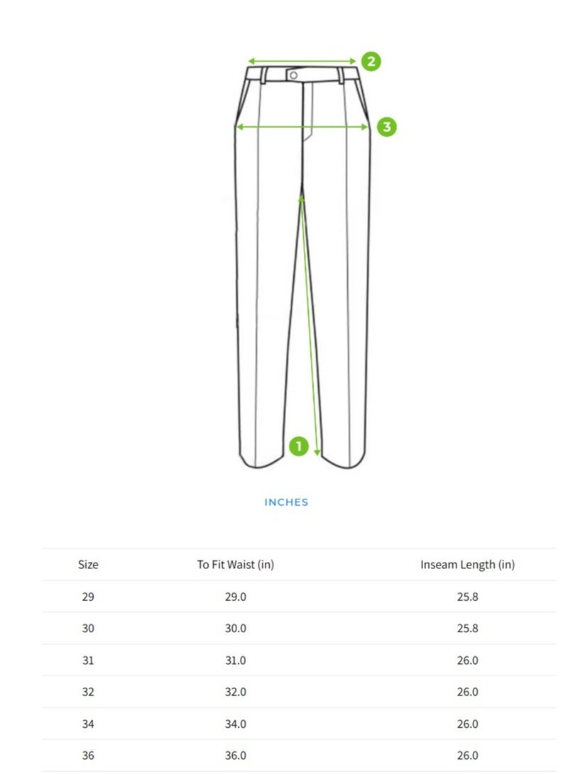 THE BEAR HOUSE Men's Classic Formal Trousers Stylish and Comfortable Dress Pants for Office Meetings, Business Travel, Professional Events, Corporate Settings, and Everyday Formal Wear - Image 3