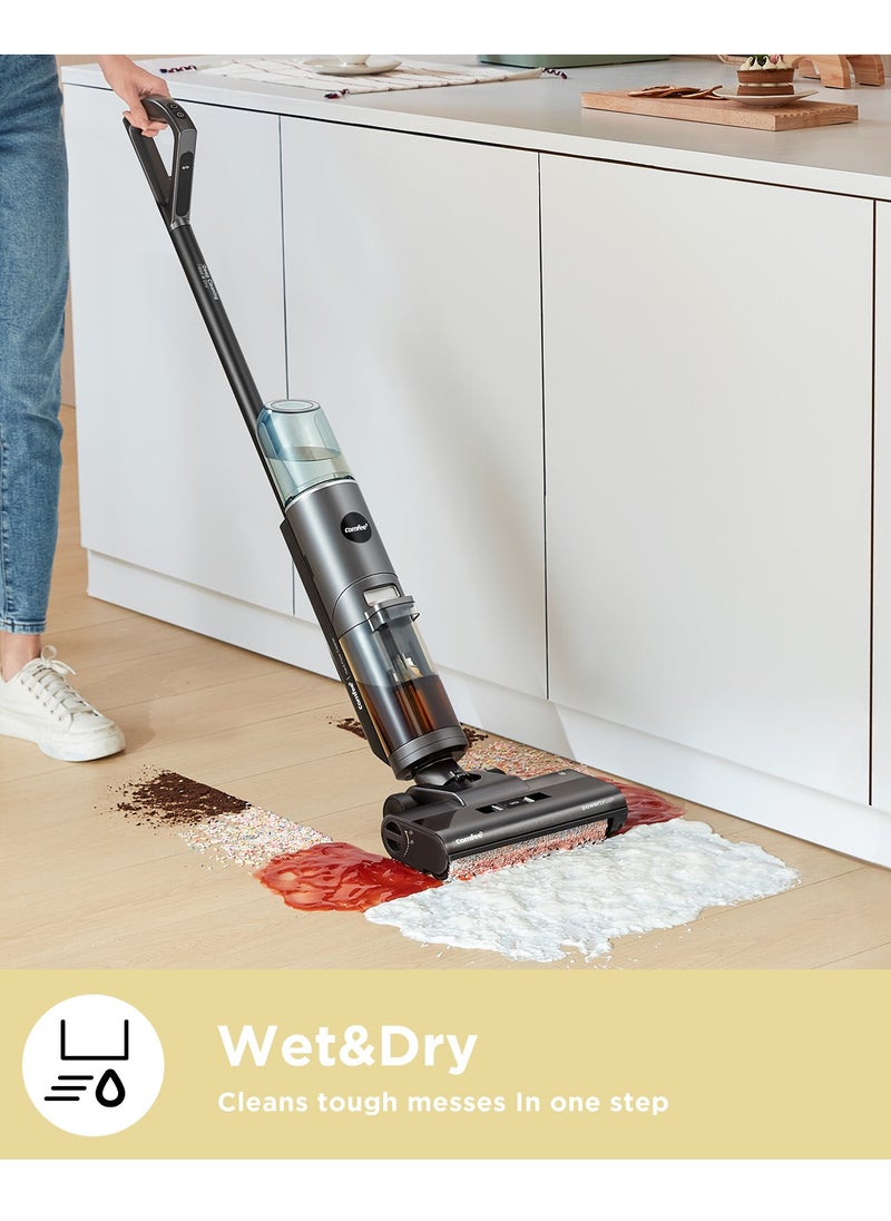Comfee' COMFEE' Cordless Wet & Dry Vacuum Cleaner with Self Cleaning, 3 in 1 Vacuum Mop for Multi-Surfaces, Hard Floors, GX5  - Image 3
