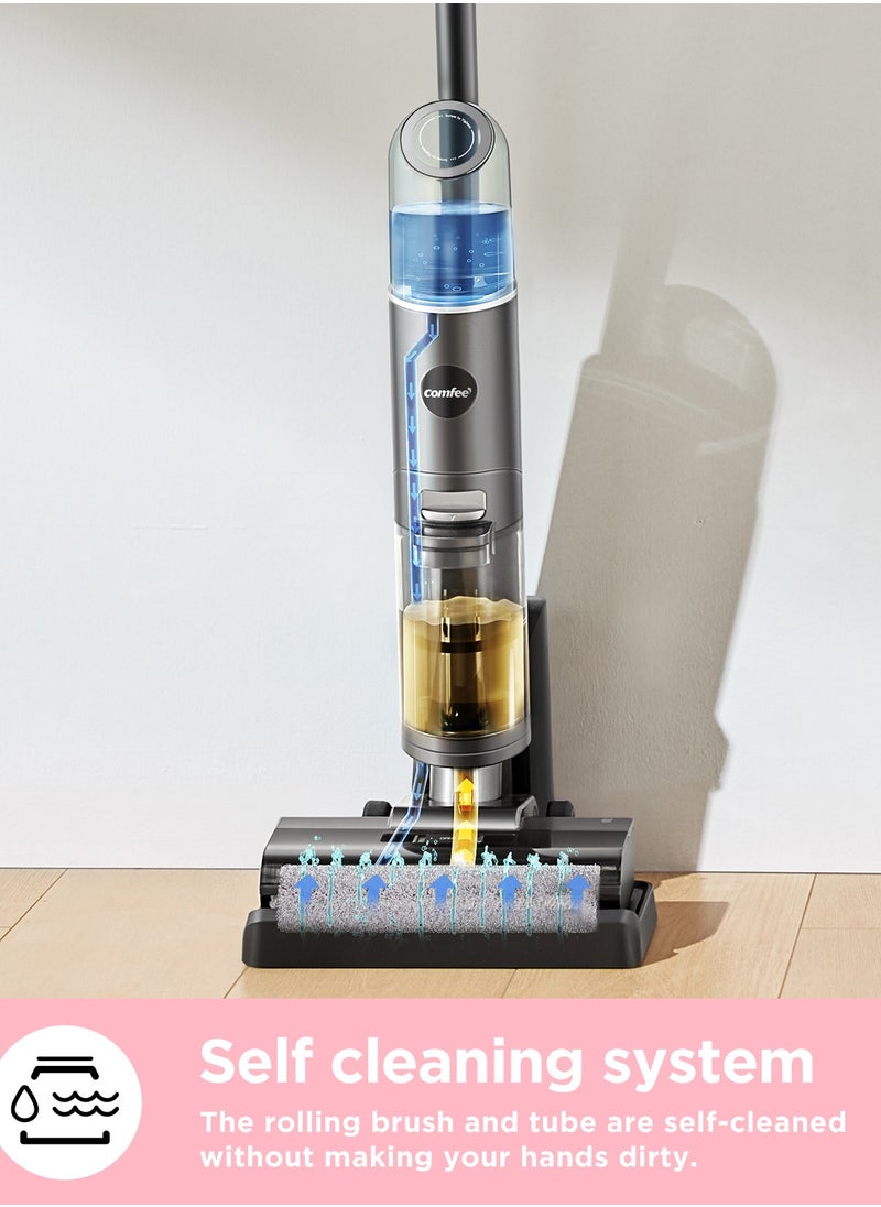 Comfee' COMFEE' Cordless Wet & Dry Vacuum Cleaner with Self Cleaning, 3 in 1 Vacuum Mop for Multi-Surfaces, Hard Floors, GX5  - Image 5