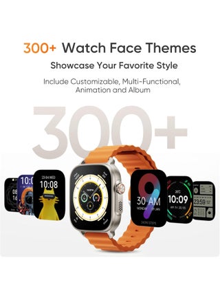 Watch 5 Smartwatch, 1.97" AMOLED screen, +100 Sport modes, Health Monitoring, NFC,GPS, IP68 - Titanium Black - view 2