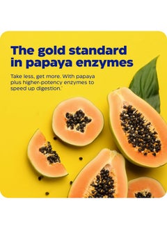 ENZYMEDICA Enzymedica Papaya Gold, Advanced Digestive Enzymes with Natural Organic Papaya & Chlorophyll for Comprehensive Digestion Support, High Potency Bromelain & Papain, Vegan, Mint, 60 Chewable Tablets  - Image 5