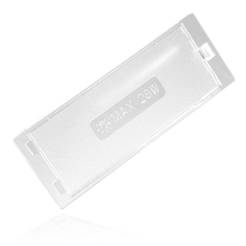 Spares2go غطاء عدسة موزع الضوء SPARES2GO متوافق مع شفاط مطبخ إلكتrolux 145 مم × 54 مم