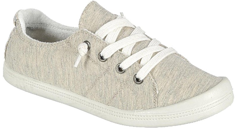 Forever Link Comfort-01 Women's Classic Slip-On Comfort Fashion Sneaker,Beige,7 - Image 3