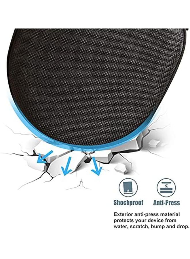 Procases Hard Case For Sony Whch520 Wh1000Xm4 Wh1000Xm5 Whch720N Whxb910N Whch710N Whxb900N Bose 700 Qc35 Ii Wireless Noise Cancelling Headphones Travel Carrying Bag With 2 Dust Covers Black - Image 5