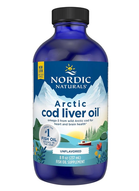 Arctic Cod Liver Oil Plain 8 Oz.