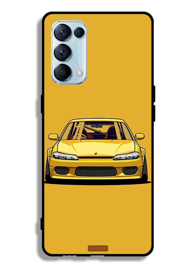 Tolwak Oppo Reno5 Pro 5G Protective Case Cover Car Art - Image 2