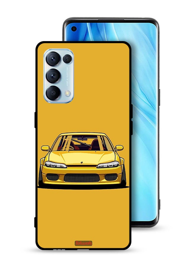 Tolwak Oppo Reno5 Pro 5G Protective Case Cover Car Art - Image 1