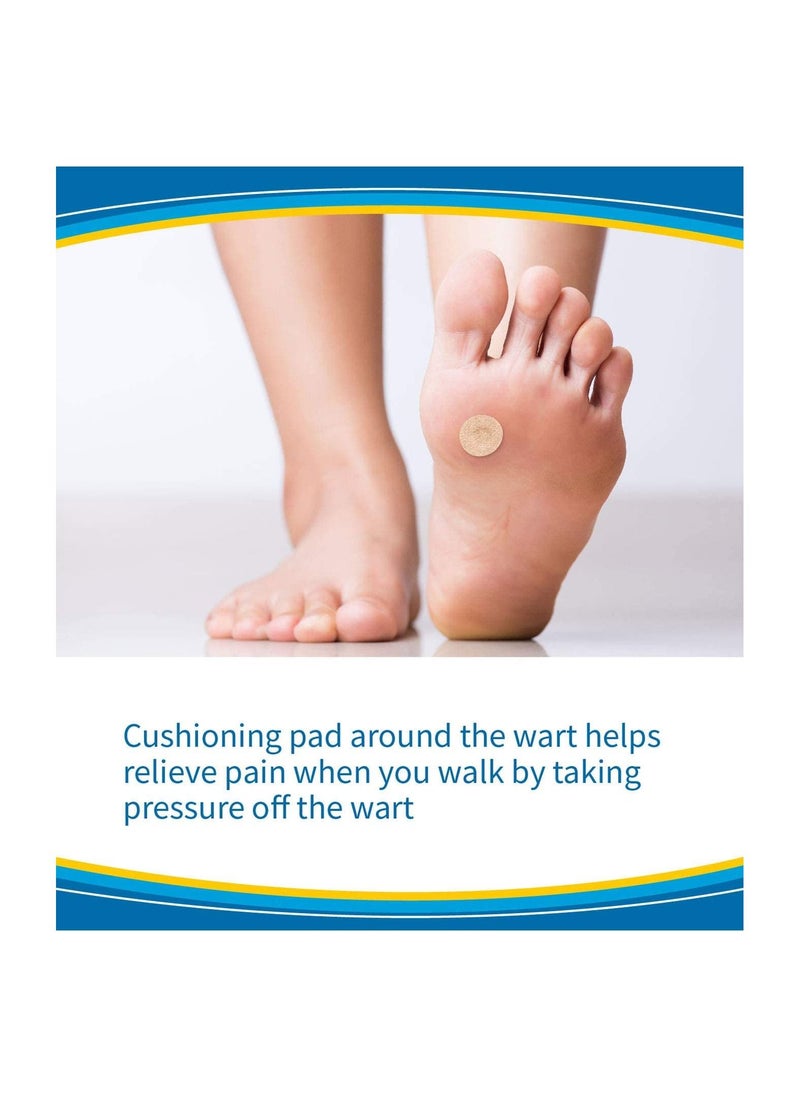 Dr. Scholl's - Clear Away Wart Remover Salicylic Acid 24 medicated cover up discs. Clinically Proven Fast, effective removal of Common Warts and Plantar Warts - Image 1