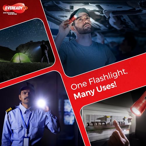 Eveready DL84 Electra, Durable ABS Body, LED, Easy Plug & Play Charging, SLA Battery, Overcharge Protection, Pack of 8 - Image 5
