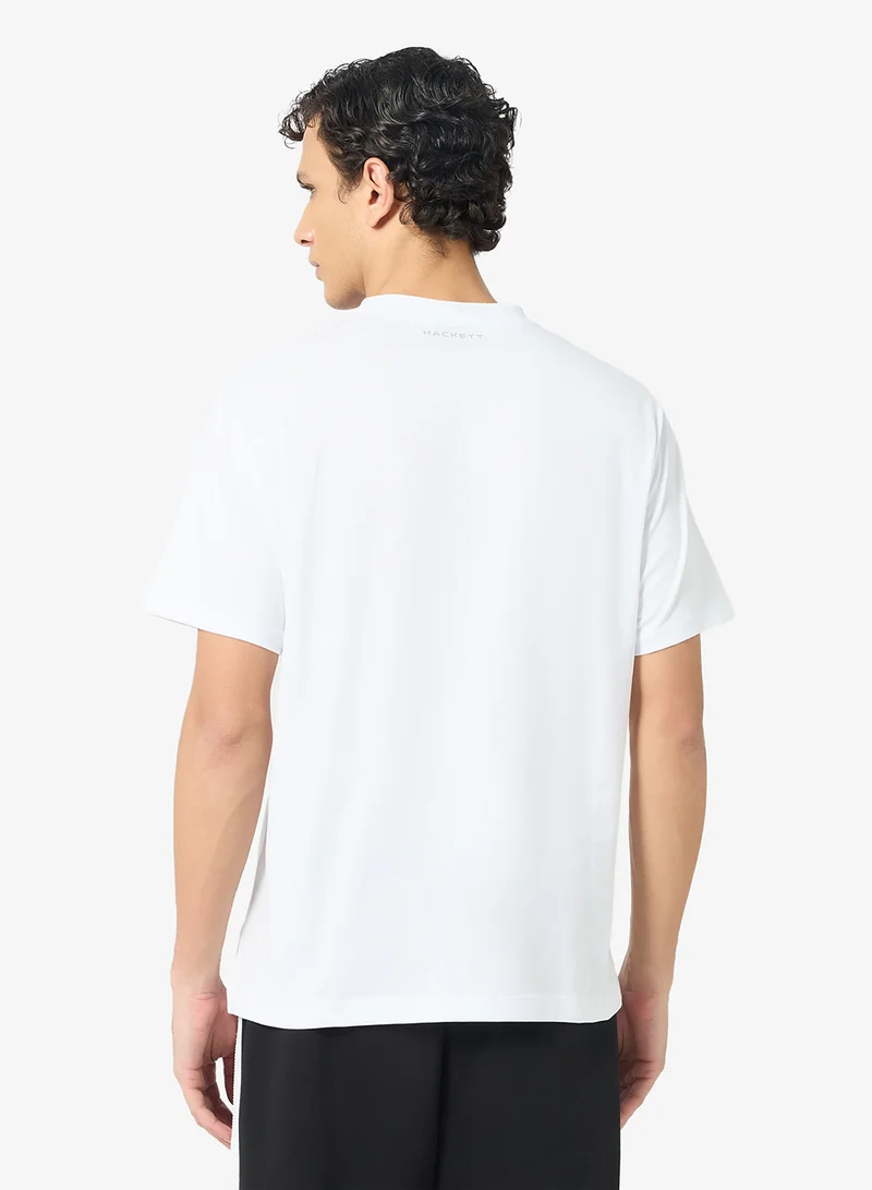 هاكيت تيشيرت بياقة دائرية برسومات