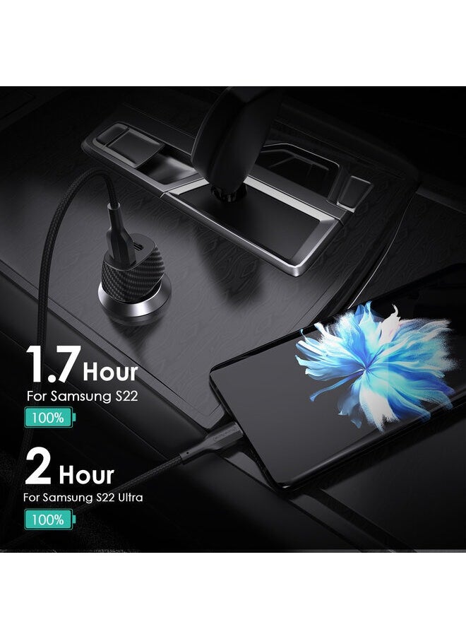 فون بلانيت شاحن سيارة سريع بمنفذين USB بقوة 51 وات  - Image 4