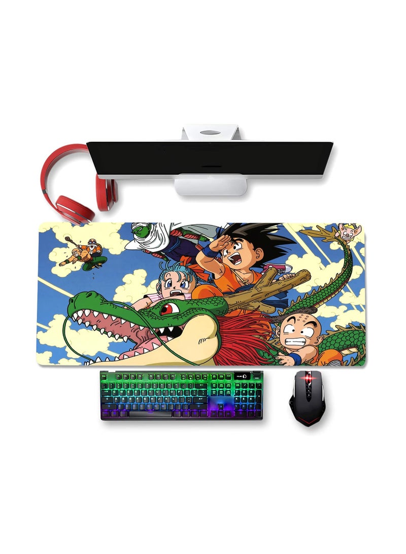 KASTWAVE Gaming Mouse Pad Mat, Professional XXL PC Desk Mat, Keyboard & Mouse Accessory, Large Gaming Mouse Pad, Japan Anime Art Desk Pad Gaming for Gaming Office Home - Image 2