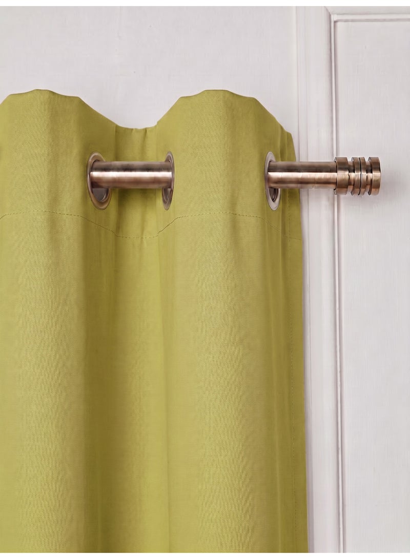 Amali Regal Dimout curtains with 16 Grommets in 2 panels Size (W132 x L 274cm) for living room Decor or bedroom window noise reduction and light blocking - Image 3
