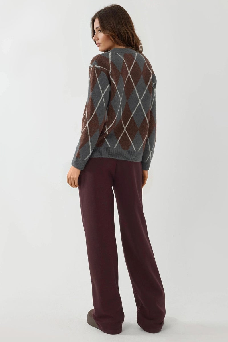 HICCUP Women's Wide-Leg Cotton-Blend Sweatpants - Image 3