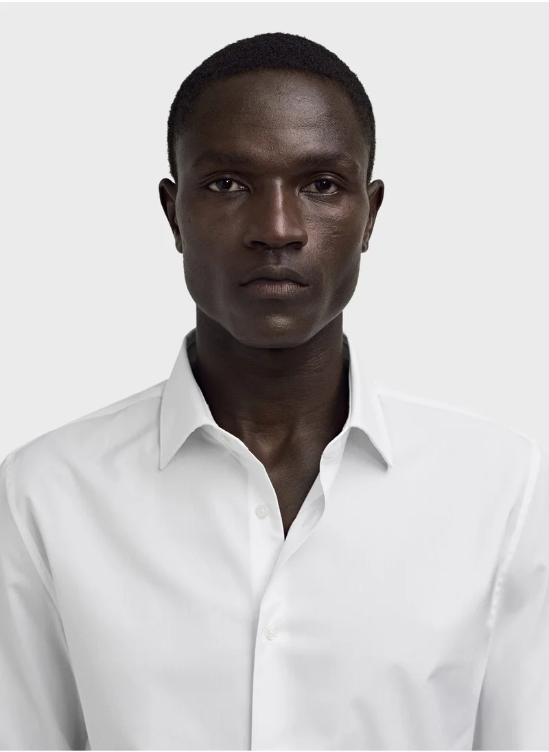 مانجو مان Essential Slim Fit Shirt