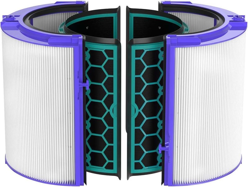 Future Way True HEPA Filter Replacement for Dyson TP04/HP04/DP04 Air Purifier, 360 Combi Glass Carbon Filter - Image 1