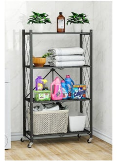 EXCLIFE Iron kitchen storage rack 4 shelves  - Image 3