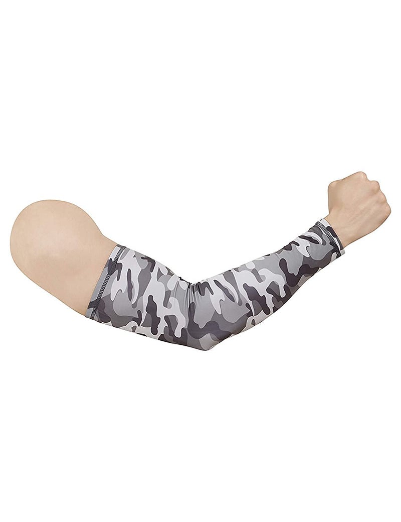 WMX Men and women Sun protection cotton arm sleeve Unisex summer, Winter arm protective Sports cricket, Football rider, Gym sleeves elbow Full cover - Image 2