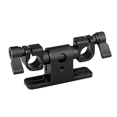 CAMVATE 360 Swivel Adjustable 15mm Dual Rod Clamp for Camera Shoulder Rig 2192 - Image 1