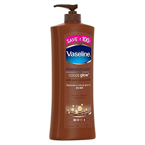 Vaseline Intensive Care Body Lotion - Cocoa Glow, 400ml Bottle - Image 2