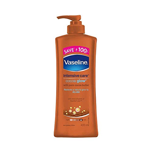 Vaseline Intensive Care Body Lotion - Cocoa Glow, 400ml Bottle - Image 1