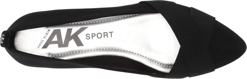 Anne Klein Women's Oalise Ballet Flat - Black/Black, 40 EU - Image 3