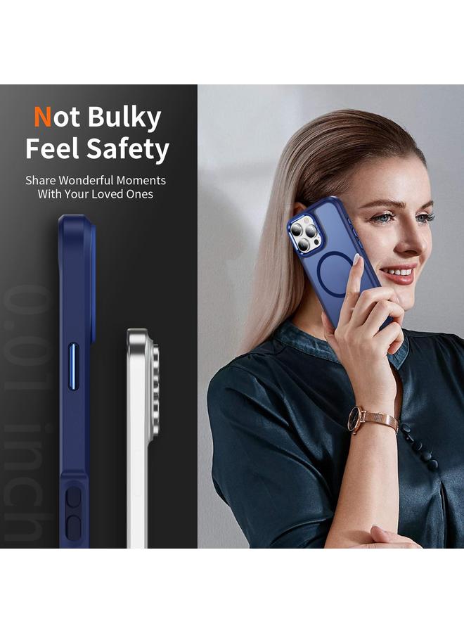 S-TOP Case For iPhone 16 Pro Hardware Lens Protection MagSafe Magnetic PC Hybrid TPU Phone Case - Image 5