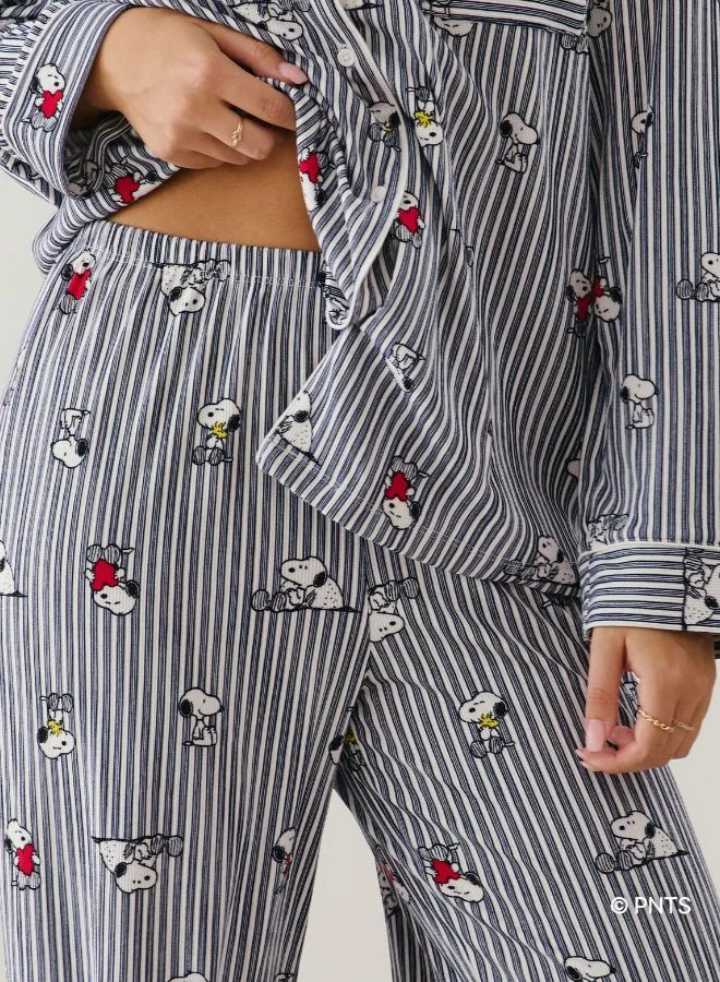 انديز بنطلون جيرسي سنوبي