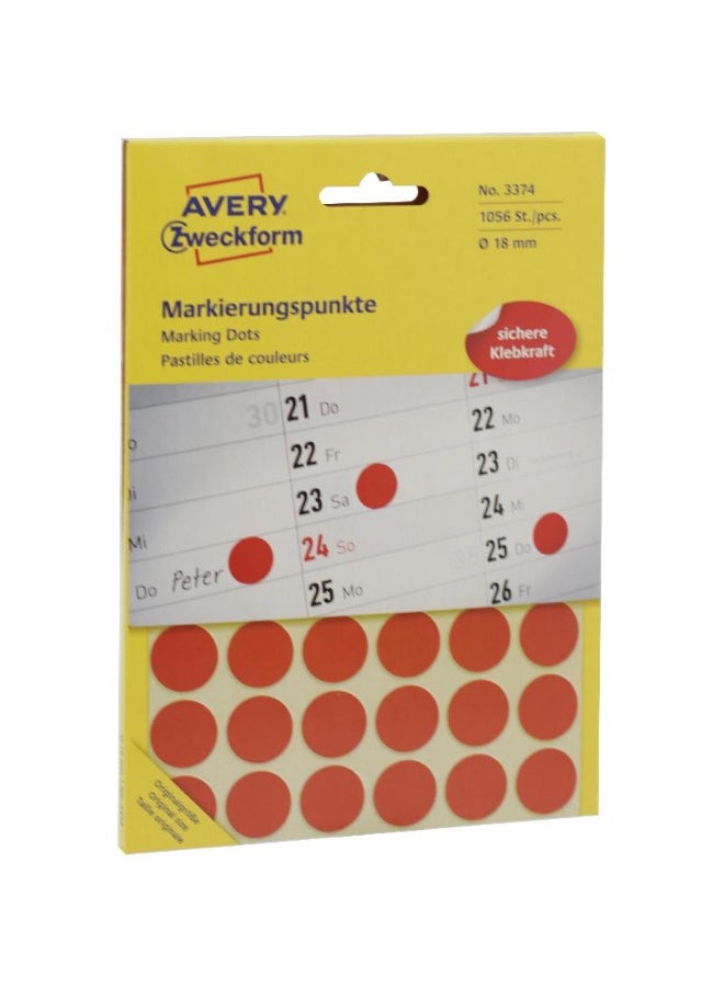 افيري ملصقات ترميز الألوان - Image 1