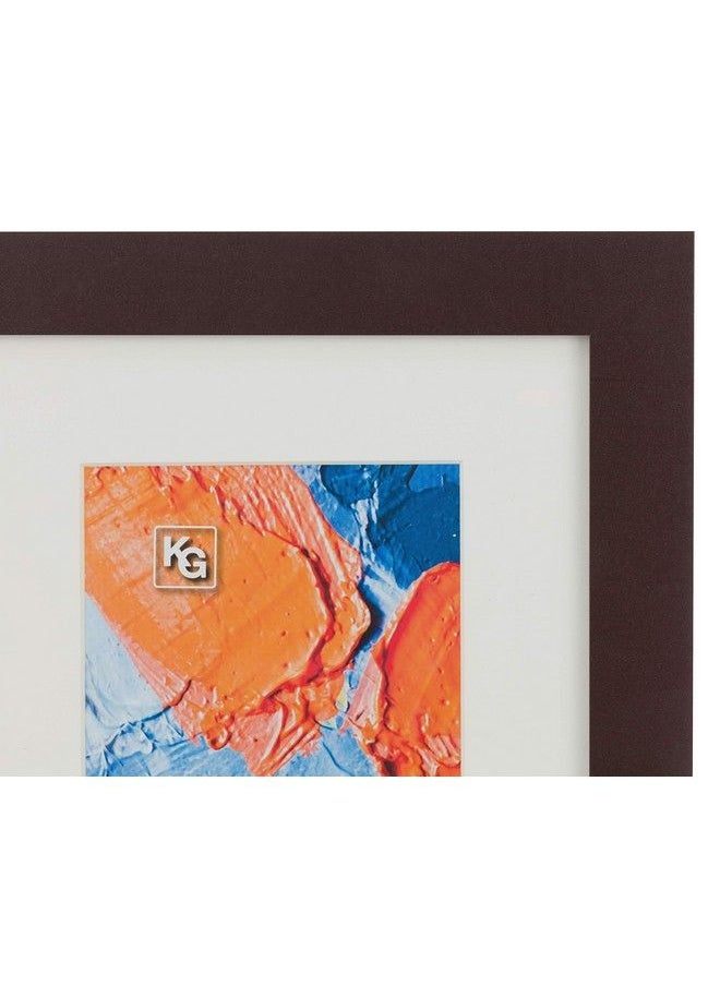 Kiera Grace - Matted Classic Langford Picture Frame 8" X 10" Dark Brown - Image 1