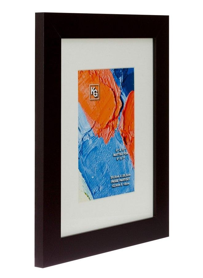 Kiera Grace - Matted Classic Langford Picture Frame 8" X 10" Dark Brown - Image 1