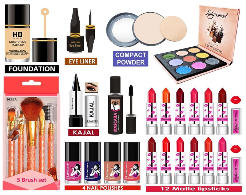 Hd fashion 27 Pcs Professional Makeup Kit 2109202332 - Image 1
