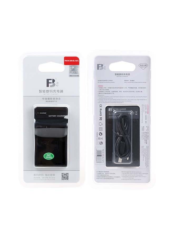 EN-EL14 Camera Charger for Nikon D5300 D3200 D5200 D3400 D5600