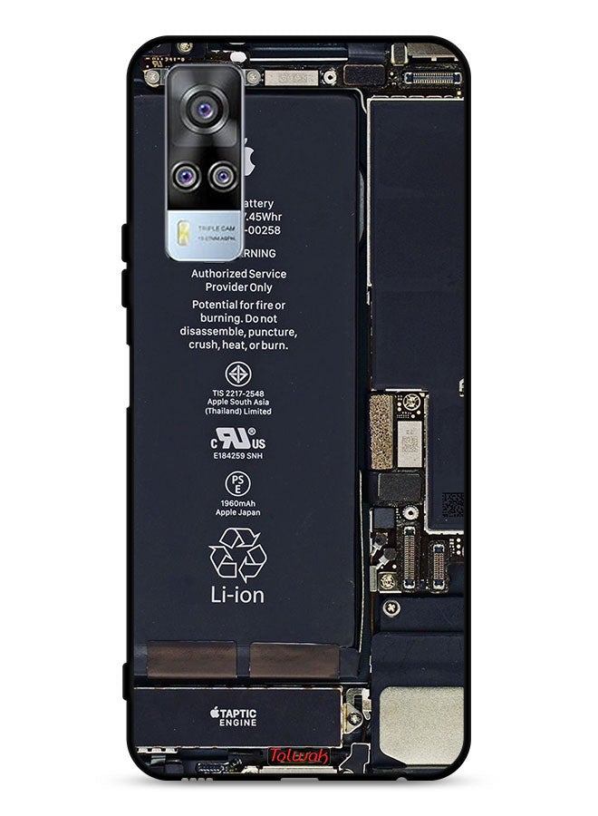 Tolwak vivo Y53s 4G Protective Case Cover Phone Circuit Pattern