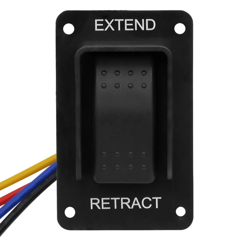 FBULWSEC 387874 RV Electric Stabilizer Jack Switch with Harness Replacement Compatible with Lippert High Speed JacksIP66rated Waterproof - Image 3