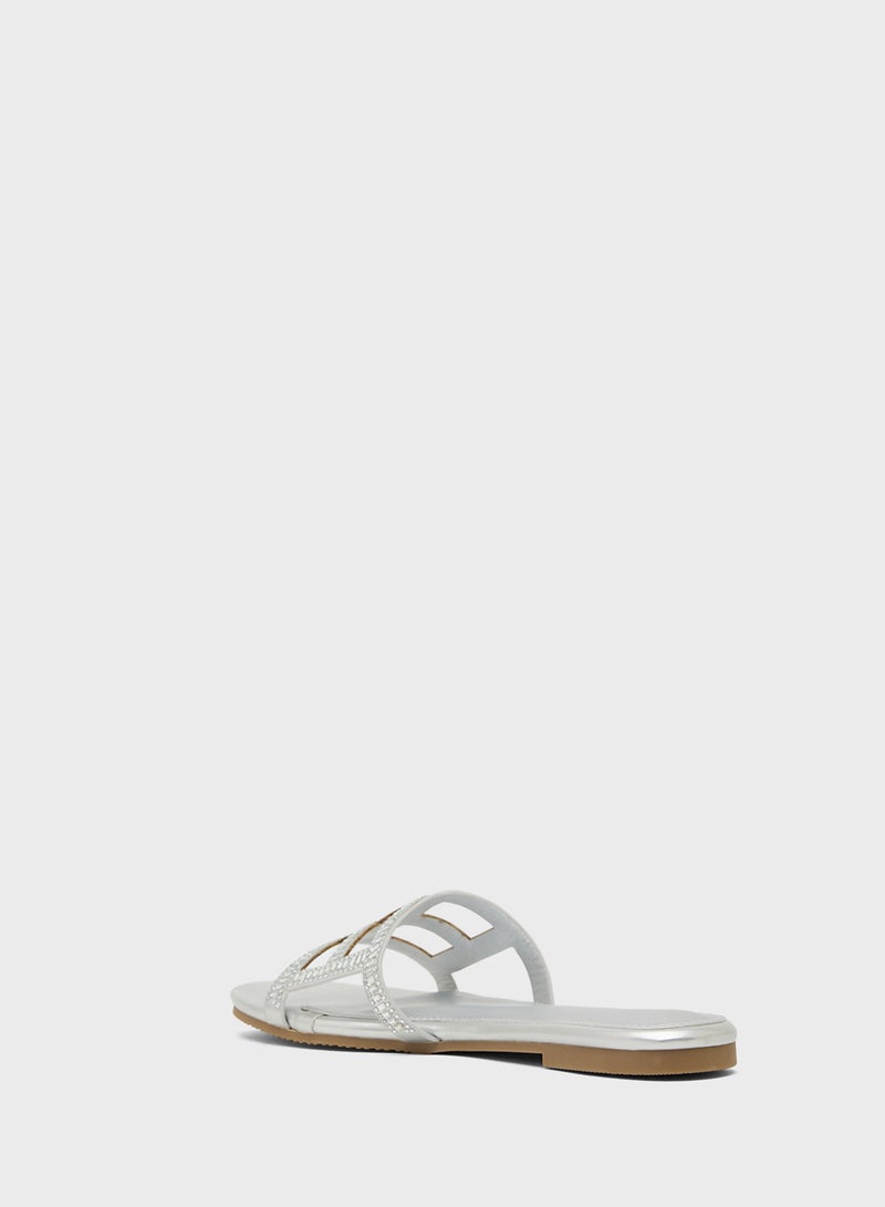 Khizana Ladies Flat Sandal - Image 2