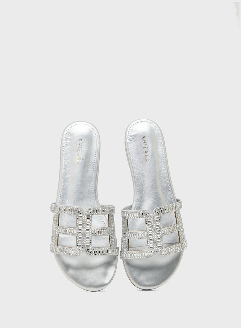 Khizana Ladies Flat Sandal - Image 4