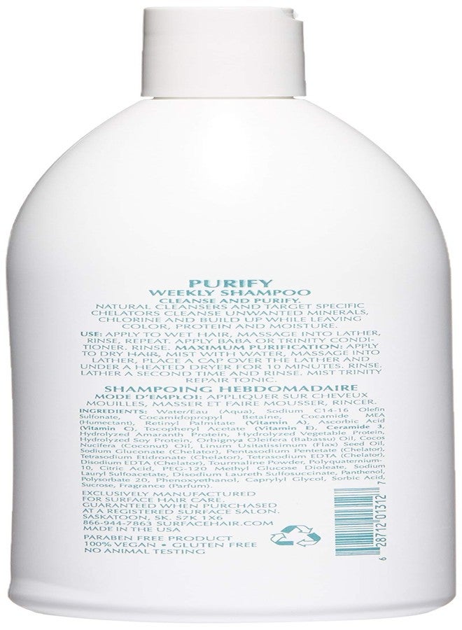 Surface Hair - Purify Clarifying Cleansing Shampoo - Clarify, Deep Cleanse, Sulfate Free - 32 fl oz - Image 2