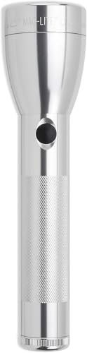 MagLite ML50L 2Cell C LED Flashlight Adjustable Beam High Low Modes WaterResistant Silver - Image 1
