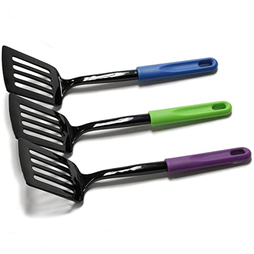 Chef Craft Basic Nylon Spatula/Turner, 11.5 inch, Purple - Image 5