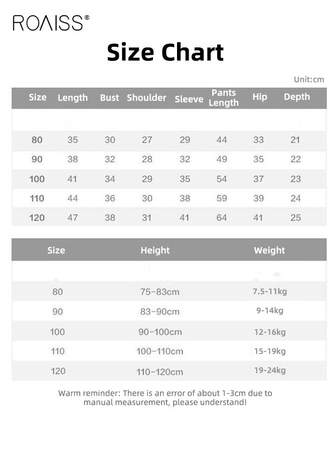 roaiss 3PCS Boys Fall Spring Outfits, Stylish Shirt, Vest and Pants Set for Toddlers, Long Sleeve Plaid Shirt, Button up Denim Vest and Elastic Waist Pants Set, Suitable for Daily Wear or Any Occasion - Image 5