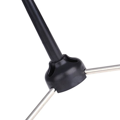 Lerodite Flute Stand Clarinet Holder Foldable Wind Instrument Stand, Woodwind Portable Tripod Stand Holder Attachment for Flute Clarinet Oboe - Image 5