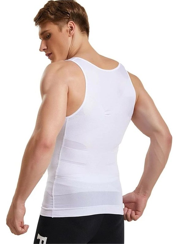 Mistirik Mystical Men's Athlete Corset That Tightens and Slims Your 5 Different Areas, White Color  - Image 5