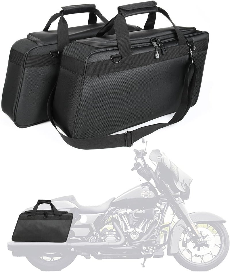 ANASES Motorcycle Saddlebag Liner Bags - Hard Saddle Bags Insert Storage Bag for Harley Touring Models (1993-2024) - Image 1