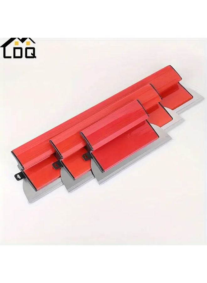 3Pcs Stainless Steel Spatula Set 23 15 9 Inch Wall Scraper Construction Tool - Image 2