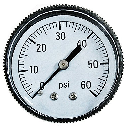 Poolmaster 36672 Pressure Gauge for Swimming Pool or Spa Filter 14Inch Back Mounted Thread Neutral Medium - Image 3