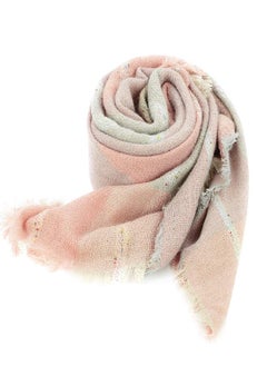 Women's Fall Winter Scarf Classic Tassel Plaid Scarf Warm Soft Chunky Large Blanket Wrap Shawl Scarves Grey Pink - pzsku/ZC8E6DADC27D6311BB2CFZ/45/_/1692872419/156edce1-b2a5-4ac3-b2ba-e7147693915d