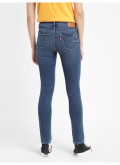 Levi's بنطلون جينز 711 سكيني بقصة ضيقة للنساء بارتفاع متوسط  - Image 3